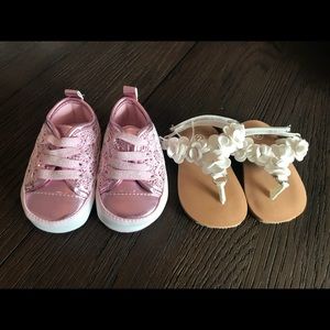 Size 2 baby shoe bundle